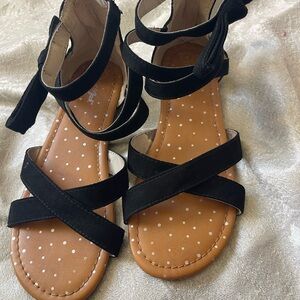 Cat & Jack Black Kids Sandals